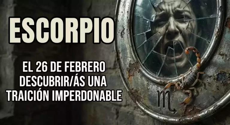 Escorpio Alerta de caos por Mercurio retrógrado este 26 de febrero.