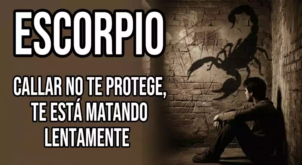 Escorpio el error que cometes al guardar silencio cuando algo te molesta mucho