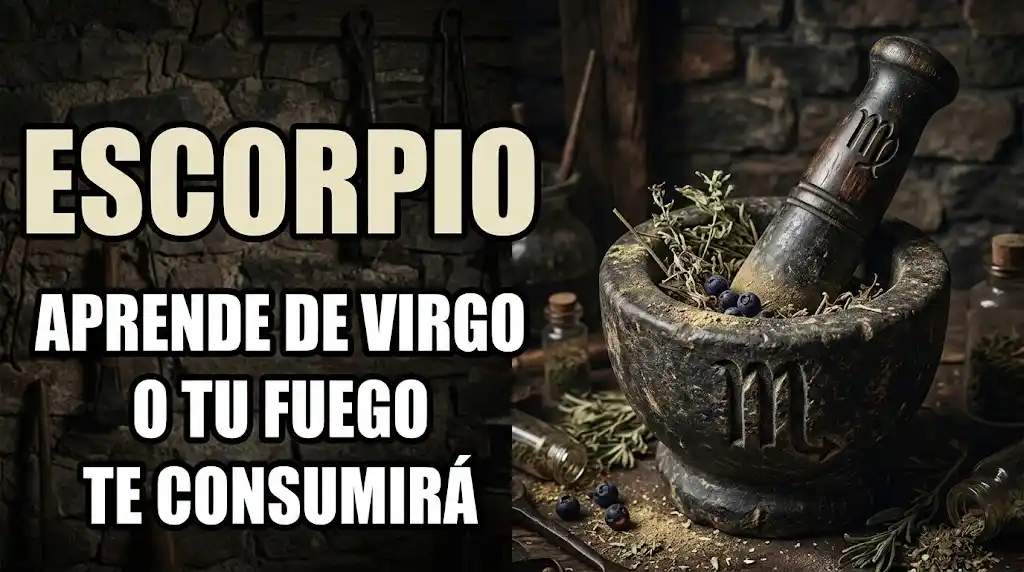 Escorpio la lección que Virgo tiene para vos sobre el orden y los detalles